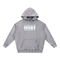 Snow Wash Hand-Frayed Heavyweight  Hoodie